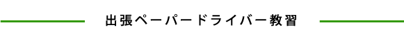 【公式HP】ドライビングスクール沖縄　出張専門スクール那覇沖縄